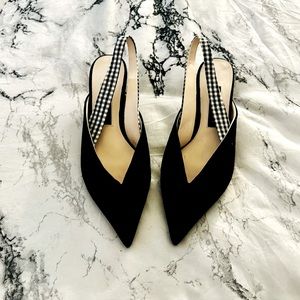 Zara Basics dressy casual kitten heels